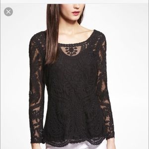 Express lace top